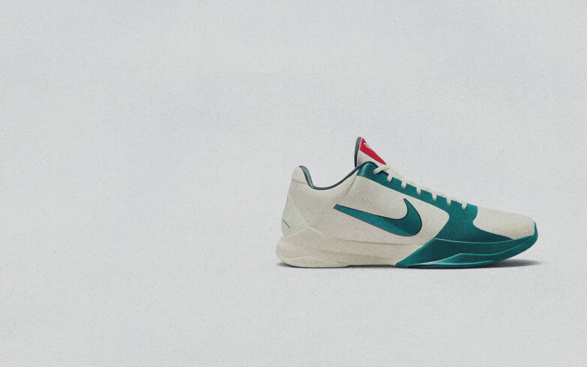 Caitlin Clark x Nike Zoom Kobe 5 Protro 'Coconut Milk' Hero Picture Desktop